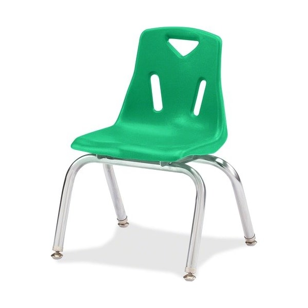 Jonti-Craft CHAIR, STACK, CHROME, 14inH, GN JNT8144JC1119 - main